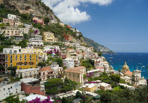 Kaart Italië Amalfi kust: alle dorpen en hoogtepunten op een rij